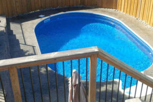 backyard pool inground