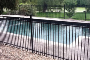 inground pool fence
